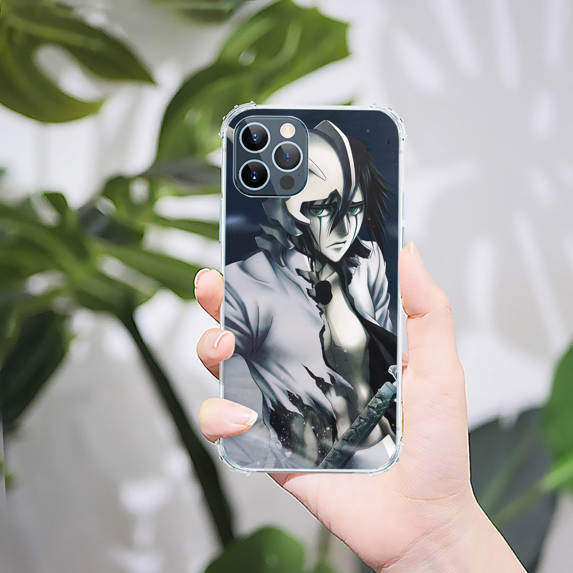 （画像用） ブリーチ BLEACH 【iPhone 12シリーズ対応】透明スマホケース（クリアソフトケース）